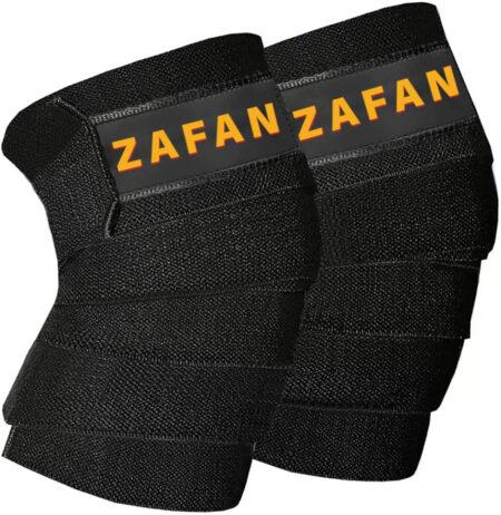 Weightlifting knee wraps